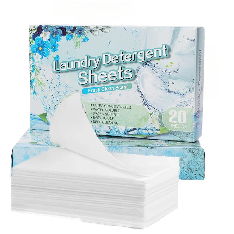 Laundry Detergent Sheets Fresh